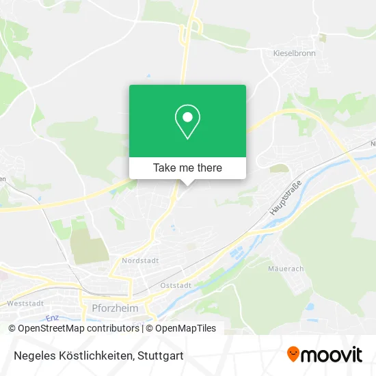 Карта Negeles Köstlichkeiten