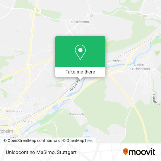 Unicocontino Maßimo map