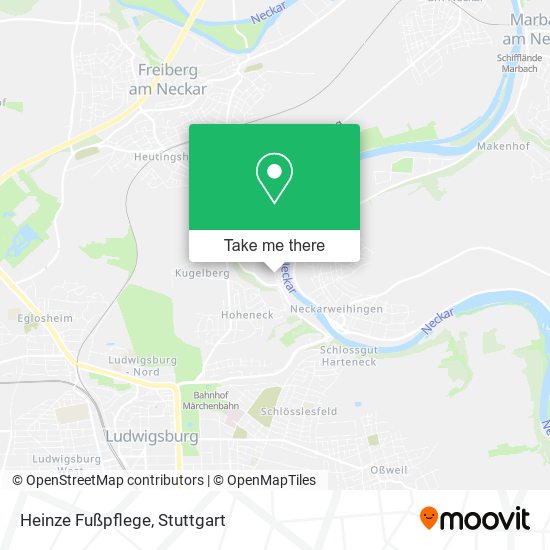Heinze Fußpflege map