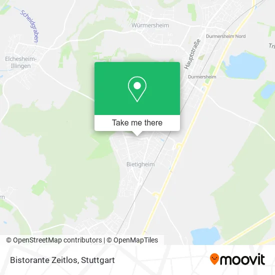 Карта Bistorante Zeitlos