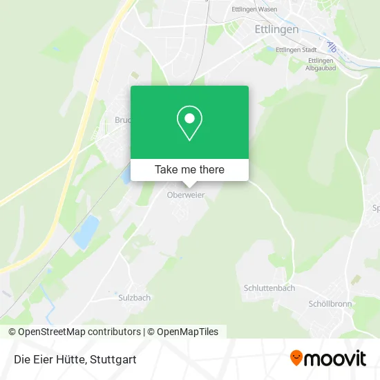 Карта Die Eier Hütte