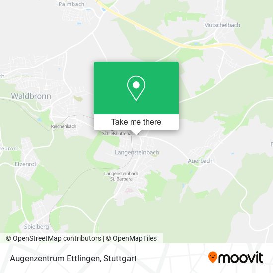 Augenzentrum Ettlingen map