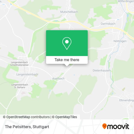 The Petsitters map