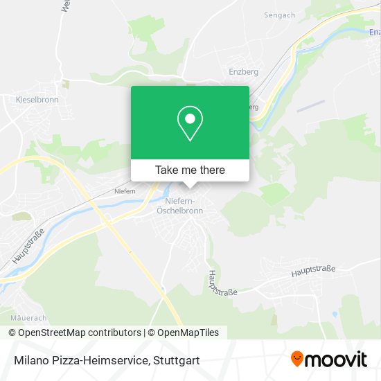 Карта Milano Pizza-Heimservice