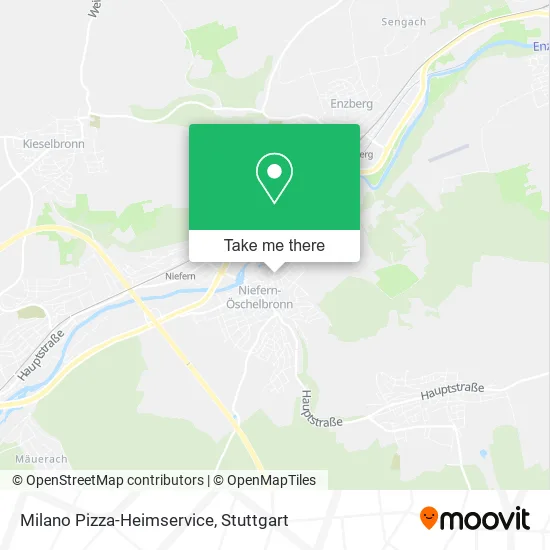 Карта Milano Pizza-Heimservice