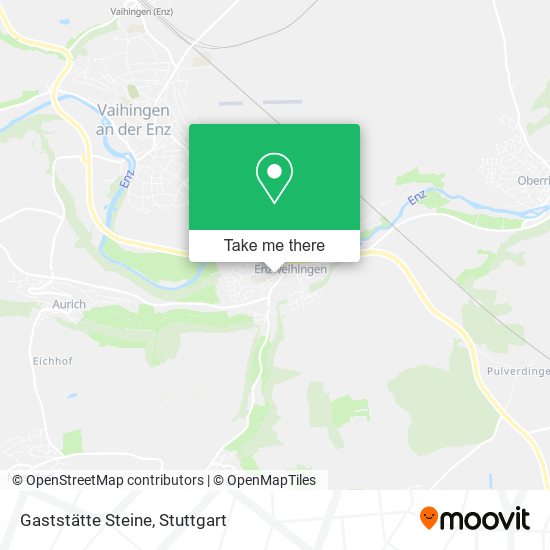 Gaststätte Steine map