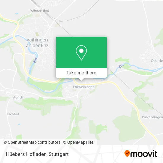 Карта Hüebers Hofladen