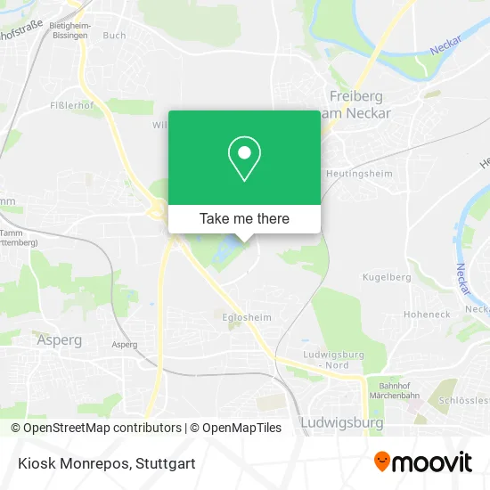 Карта Kiosk Monrepos