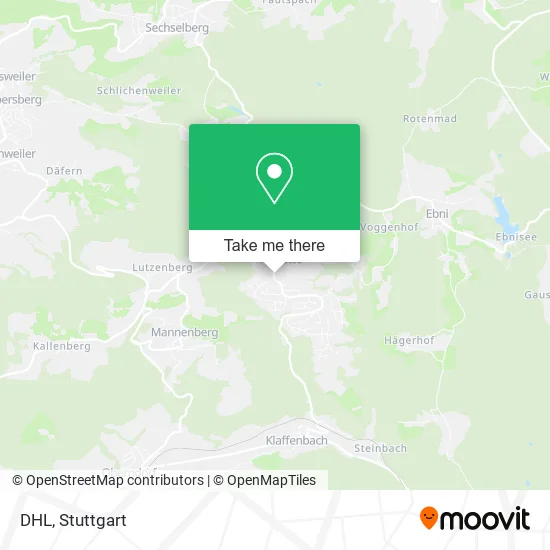 Карта DHL