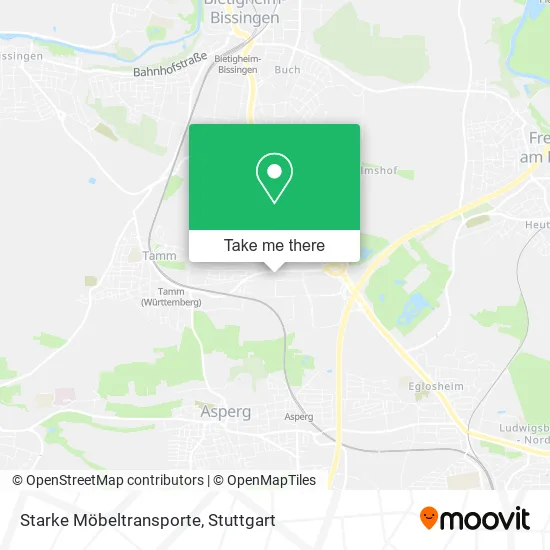 Карта Starke Möbeltransporte