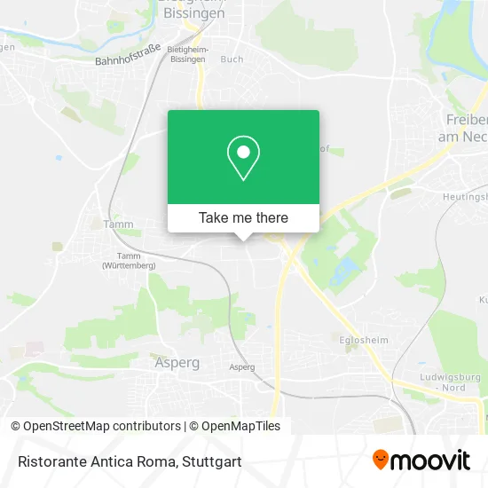 Ristorante Antica Roma map