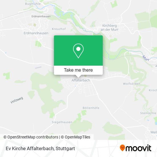 Ev Kirche Affalterbach map