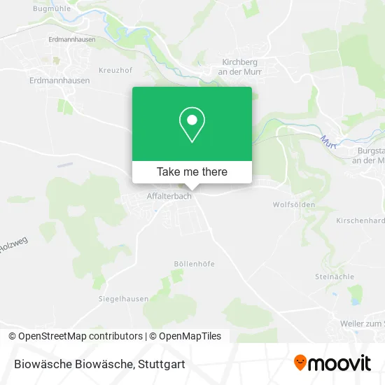 Карта Biowäsche Biowäsche