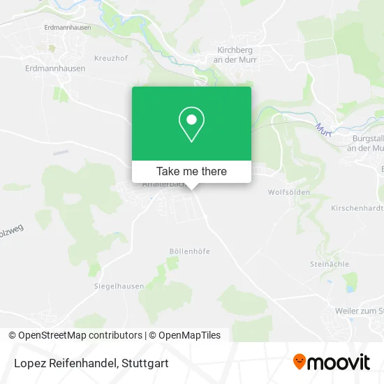 Карта Lopez Reifenhandel