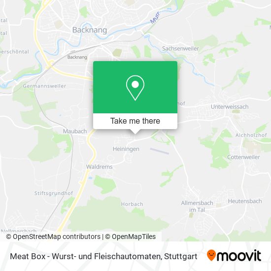 Meat Box - Wurst- und Fleischautomaten map