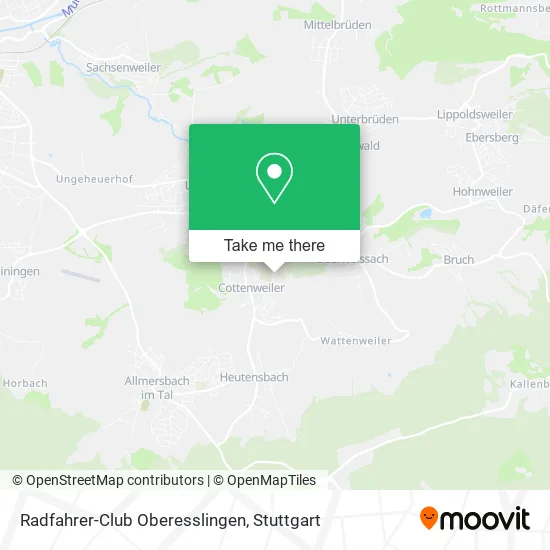 Карта Radfahrer-Club Oberesslingen
