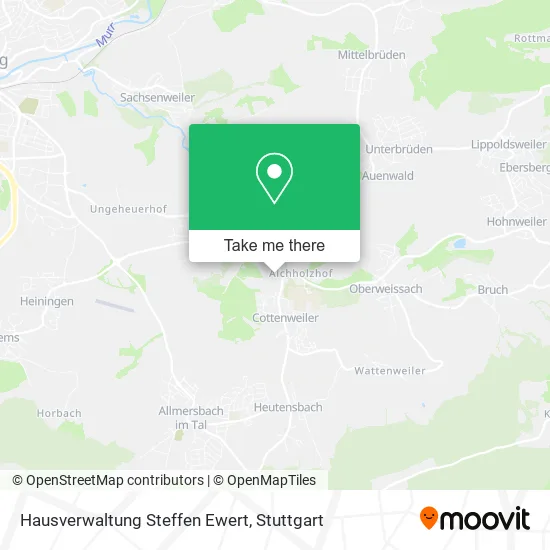 Карта Hausverwaltung Steffen Ewert