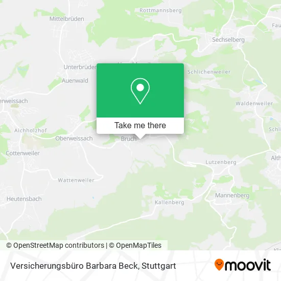Карта Versicherungsbüro Barbara Beck