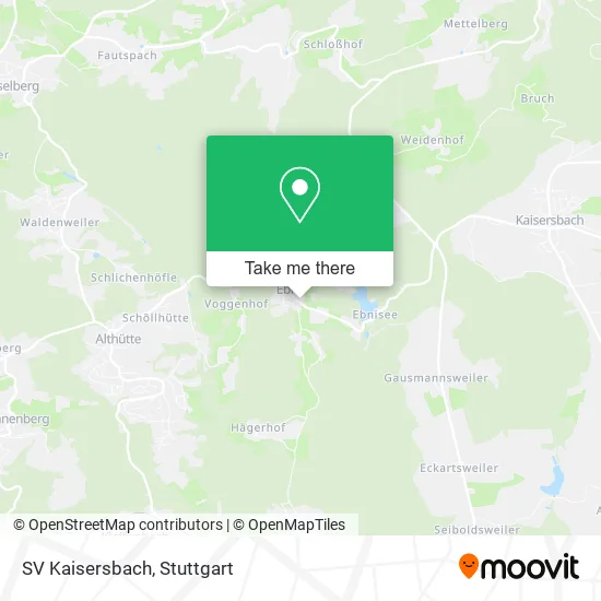 Карта SV Kaisersbach