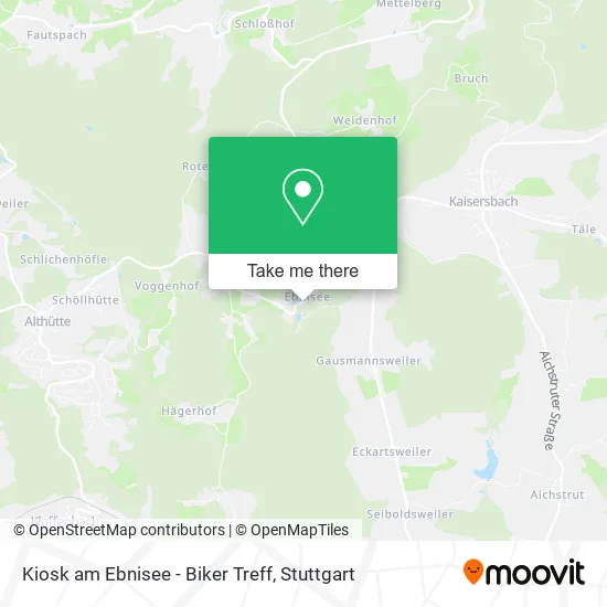 Карта Kiosk am Ebnisee - Biker Treff