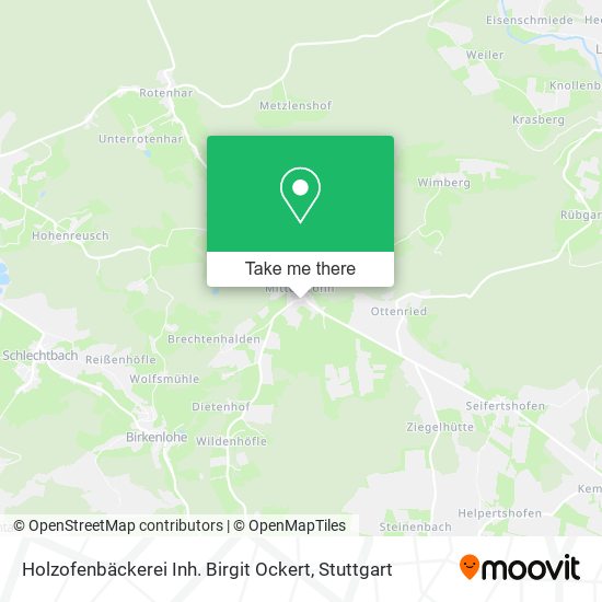 Holzofenbäckerei Inh. Birgit Ockert map
