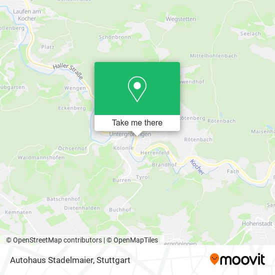 Autohaus Stadelmaier map