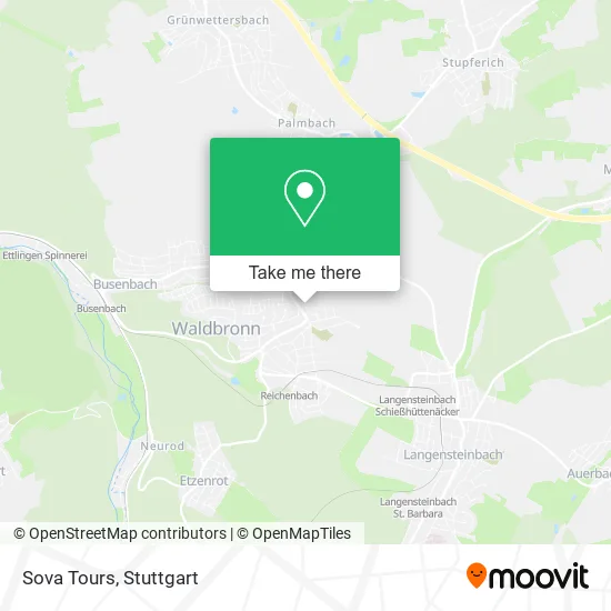 Карта Sova Tours