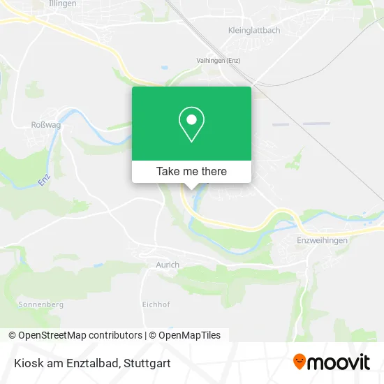Карта Kiosk am Enztalbad