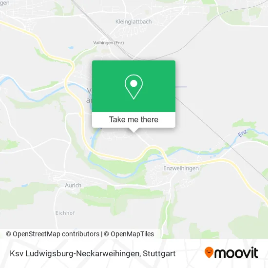 Карта Ksv Ludwigsburg-Neckarweihingen