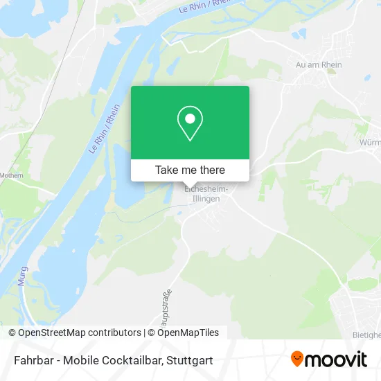 Карта Fahrbar - Mobile Cocktailbar