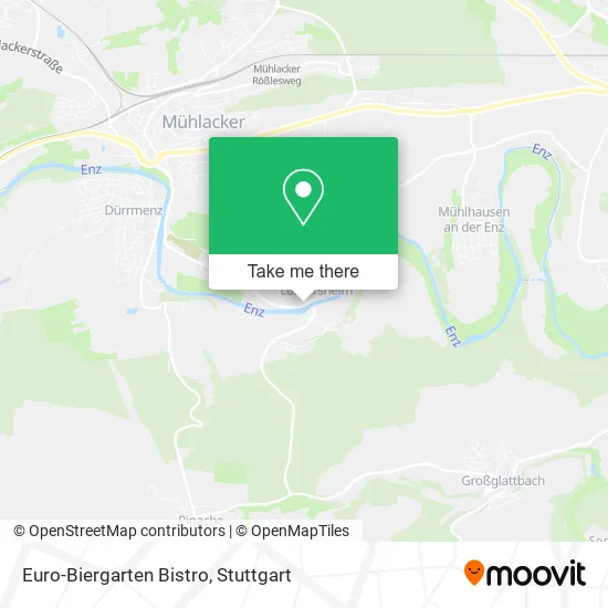 Карта Euro-Biergarten Bistro
