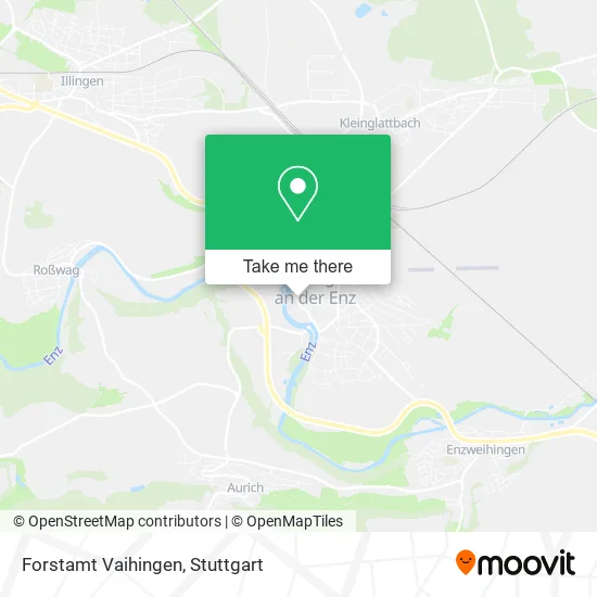 Карта Forstamt Vaihingen