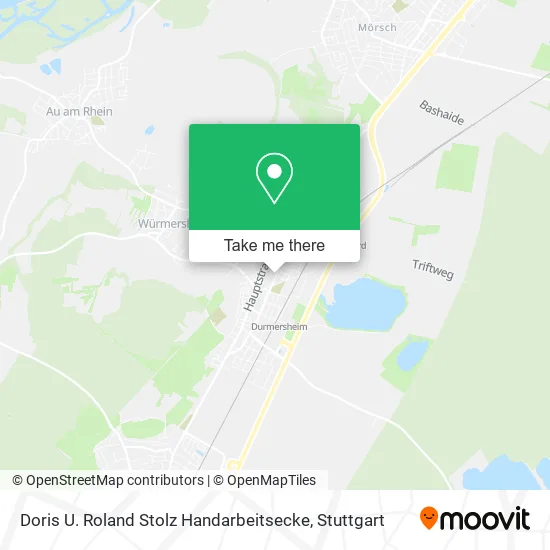Карта Doris U. Roland Stolz Handarbeitsecke