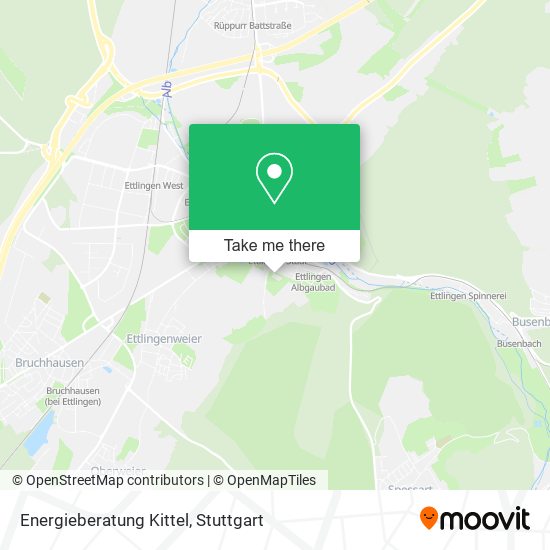 Energieberatung Kittel map