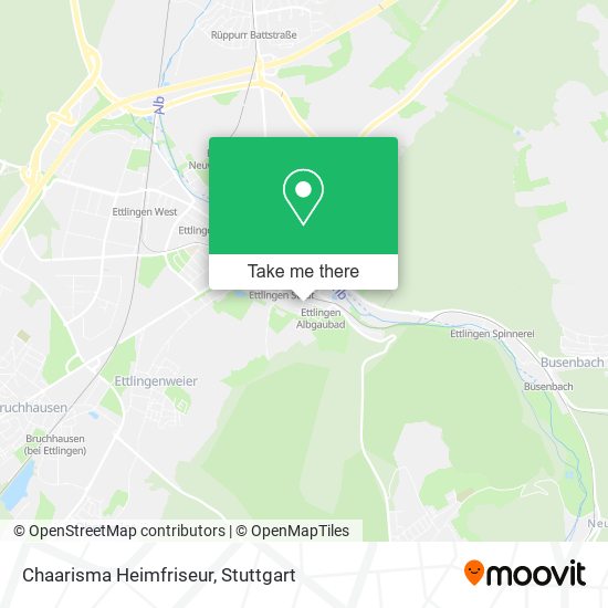 Карта Chaarisma Heimfriseur