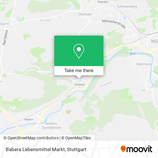 Babera Lebensmittel Markt map
