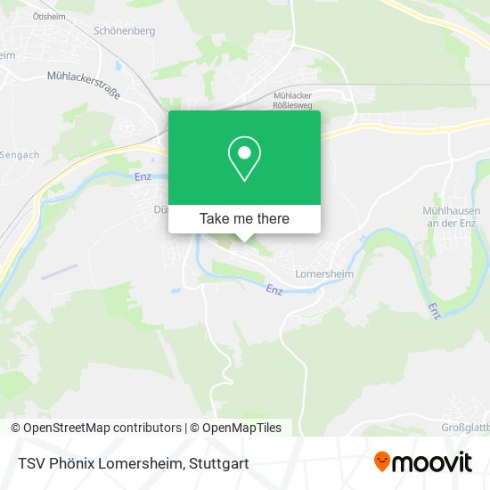 TSV Phönix Lomersheim map
