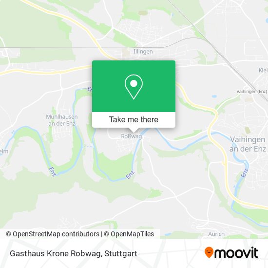 Карта Gasthaus Krone Robwag