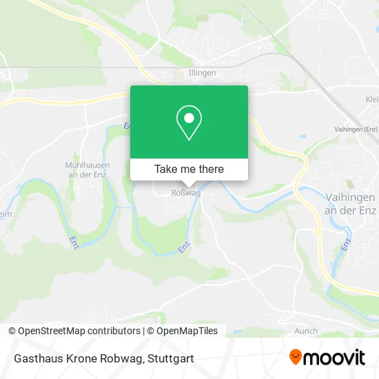 Карта Gasthaus Krone Robwag