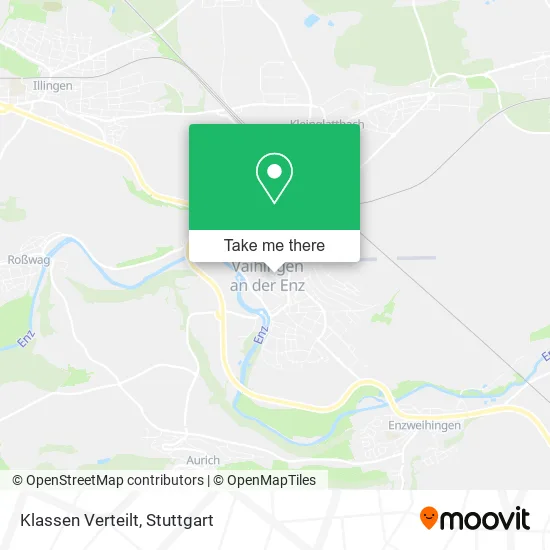 Карта Klassen Verteilt