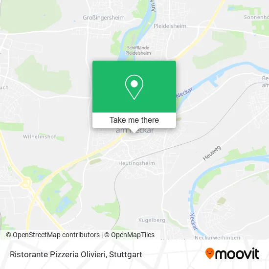 Карта Ristorante Pizzeria Olivieri
