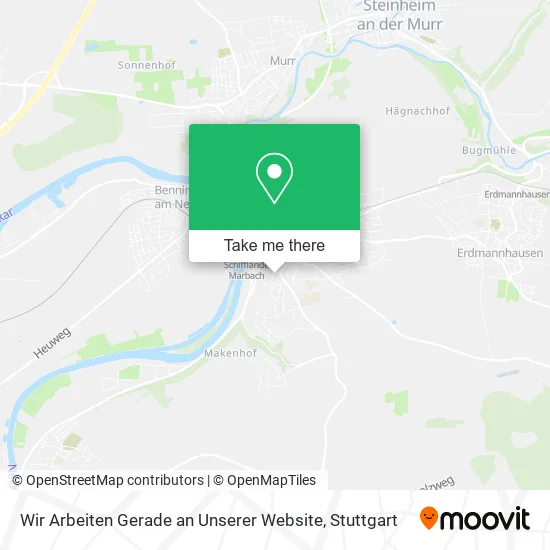 Карта Wir Arbeiten Gerade an Unserer Website