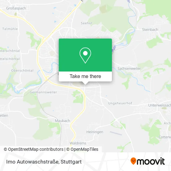 Карта Imo Autowaschstraße