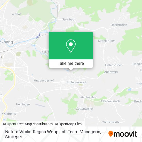 Natura Vitalis-Regina Woop, Int. Team Managerin map