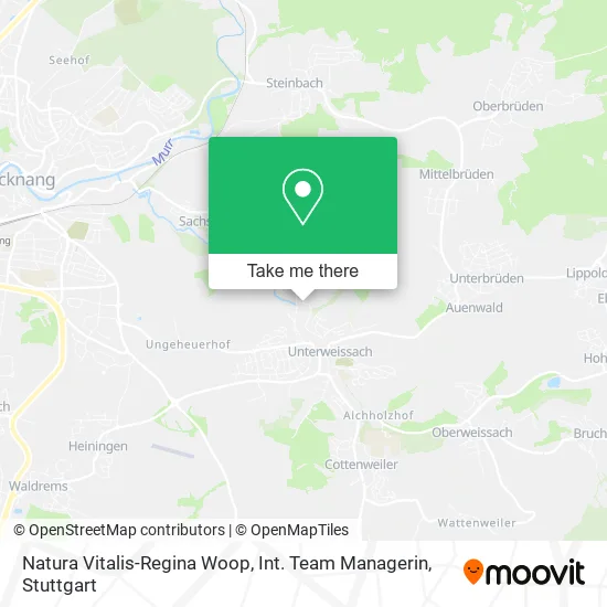 Карта Natura Vitalis-Regina Woop, Int. Team Managerin