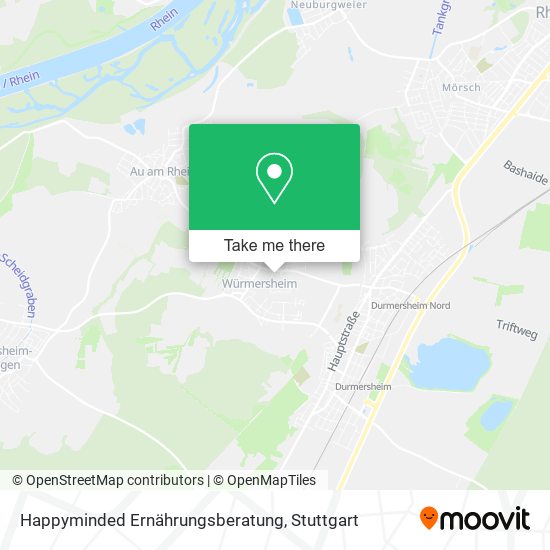 Happyminded Ernährungsberatung map