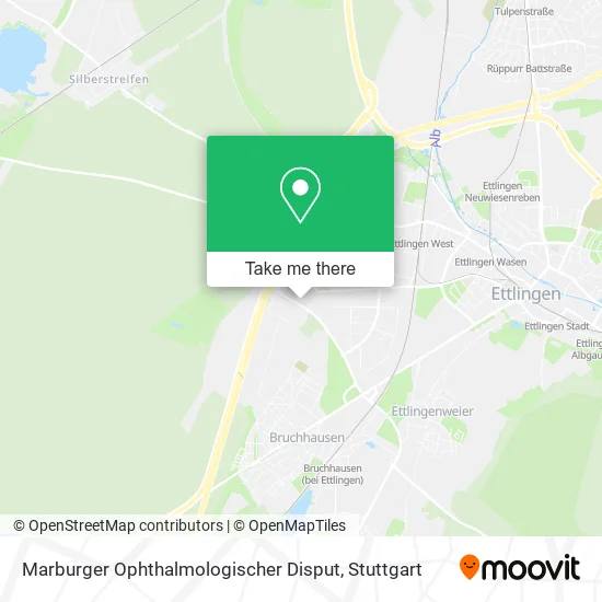Карта Marburger Ophthalmologischer Disput