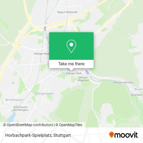 Карта Horbachpark-Spielplatz