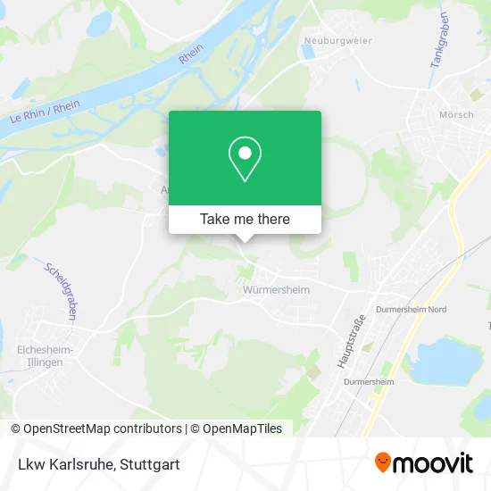 Карта Lkw Karlsruhe