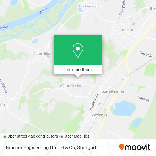 Brunner Engineering GmbH & Co map